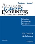 Sanabria Kim, Carlos Sanabria, Carlos (New York University) Sanabria, Kim Sanabria, Kim (New York University) Sanabria, Kim (New York University) Sanabria Sanabria... - Academic Listening Encounters: American Studies Teacher''s Manual
