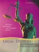 Kate Dally, Kate Kelly Dally, Tim Kelly, Timothy Kelly, Paul Milgate, Phillip Webster - Cambridge Preliminary Legal Studies