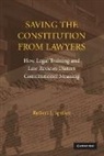 Robert J Spitzer, Robert J. Spitzer, Robert J. (Distinguished Service Professo Spitzer, Robert J. (Distinguished Service Professor of Political Science) Spitzer - Saving the Constitution From Lawyers
