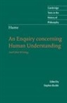 Stephen Buckle, David Hume, Stephen Buckle - Hume: An Enquiry Concerning Human Understanding