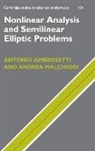 Antonio Ambrosetti, Antonio Malchiodi Ambrosetti, Andrea Malchiodi - Nonlinear Analysis and Semilinear Elliptic Problems