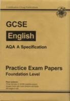 CGP Books, Richard Parsons - Gcse English Aqa a Specification