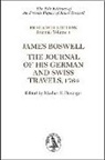 James Boswell, Marlies K Danziger, Marlies K. Danziger, Marlies K. (Professor Emerita of English Danziger - James Boswell: The Journal of His German and Swiss Travels, 1764