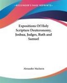 Alexander Maclaren - Expositions of Holy Scripture Deuteronomy, Joshua, Judges, Ruth and