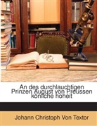 Johann Christoph von Textor, Johann C Von Textor, Johann Christoph Von Textor - Kurze Darstellung Der Hhern Analysis, O