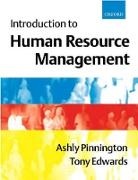 Anthony Edwards, Tony Edwards, Ashly Pinnington - Introduction to Human Resource Management