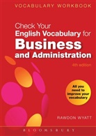 Rawdon Wyatt, Wyatt Rawdon - Check Your English Vocabulary for Business and Administration