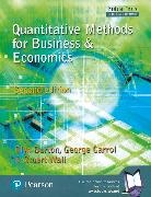 Burton, Glyn Burton, George Carroll, Stuart Wall - Quantitative methods for business a