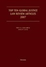 Amos N Guiora, Amos N. Guiora - Top Ten Global Justice Law Review Articles 2007