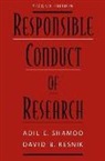 David B. Resnik, Adil E. Shamoo, Adil E./ Resnik Shamoo - Responsible Conduct of Research