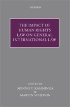 Menno T. Kamminga, Menno T. (EDT)/ Scheinin Kamminga, Menno T. Kamminga, Menno T. (Professor of International Law Kamminga, Kamminga Menno T., Martin Scheinin... - The Impact of Human Rights Law on General International Law