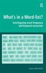 Dawn Archer, Dawn Archer, Archer Dawn - What''s in a Word-List?