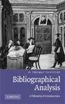 G. Thomas Tanselle, G.thomas Tanselle - Bibliographical Analysis