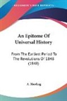 A. Harding - An Epitome of Universal History: From Th