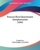 Xenophanes, Franz George Gustav Kern - Francisci Kern Quaestionum Xenophanearum