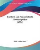Johan Vander Marck - Naemrol Der Nederduitsche Tooneelspellen