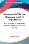 Joseph Howard - Memoranda of the Last Illness and Death