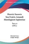 Heinrich Seuse - Henrici Susonis Seu Fratris Amandi Horol