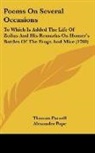 Thomas Parnell, Alexander Pope - Poems on Several Occasions: To Which Is