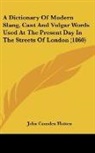 John Camden Hotten - A Dictionary of Modern Slang, Cant and V