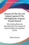 William Thomson - Memoirs of the Life and Gallant Exploits