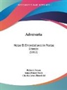 Charles James Blomfield, James Henry Monk, Richard Porson - Adversaria: Notae Et Emendationes in Poe