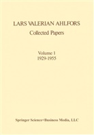 Lars V Ahlfors, Lars V. Ahlfors - Collected Papers Vol 1: 1929-1955