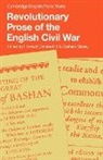 Howard Erskine-Hill, Howard Erskine-Hill, Graham Storey - Revolutionary Prose of the English Civil
