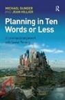 Michael Gunder, Michael Hillier Gunder, Gunder Michael, Jean Hillier, Hillier Jean - Planning in Ten Words Or Less