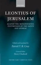 Gray, Patrick T.r. Gray, Leontius, Patrick T R Gray, Patrick T. R. Gray, Patrick T.r. Gray - Leontius of Jerusalem