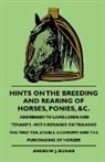 Andrew J. Bonar, Knightley William Horlock - Hints on the Breeding and Rearing of Hor