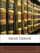 Robert Apollonius, Robert Simson, Johann Wilhelm Von Camerer - Ebene Oerter
