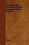 Various, Various. - Grammar and Vocabulary of the Language of New Zealand