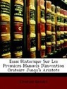 Charles Benoit, Charles Benot - Essai Historique Sur Les Premiers Manuel