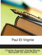 Bernardin De Saint-Pierre, Charle Sainte-Beuve, Charles Augustin Sainte-Beuve, Charles-Augustin Sainte-Beuve - Paul Et Virginie