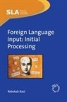 Rast, Dr Rebekah Rast, Rebekah Rast, Rebekah (The American University of Paris) Rast - Foreign Language Input