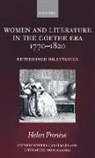 Helen Fronius, Helen (Postdoctoral Research Fellow and L Fronius, Helen (Postdoctoral Research Fellow and Lecturer in Geman Fronius, Fronius Helen - Women and Literature in the Goethe Era 1770-1820