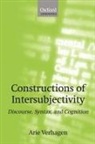 Arie Verhagen, Arie ( Verhagen, Arie (University of Leiden) Verhagen, Verhagen Arie - Constructions of Intersubjectivity