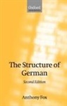 Anthony Fox, Anthony (University of Leeds) Fox, Fox Anthony - Structure of German