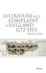 Scase, Wendy Scase, Wendy (Geoffrey Shepherd Professor of Medie Scase, Wendy (Geoffrey Shepherd Professor of Medieval English Literature Scase, Scase Wendy - Literature and Complaint in England 1272-1553