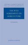 Joseph McMahon, Joseph (Professor of Commercial Law Mcmahon, Joseph A McMahon, Joseph A. Mcmahon, McMahon Joseph - Wto Agreement on Agriculture