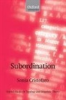 Sonia Cristofaro, Sonia (University of Pavia) Cristofaro - Subordination