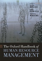 Peter Boxall, Peter (Professor of Human Resource Managem Boxall, Peter Purcell Boxall, Peter Boxall, John Purcell, Purcell John... - Oxford Handbook of Human Resource Management