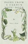 Francis King - Pages From a Garden Note-Book