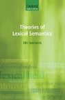 Dirk Geeraerts, Dirk (Professor of Linguistics Geeraerts, Geeraerts Dirk - Theories Of Lexical Semantics