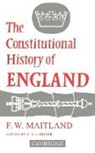 F. W. Maitland, Frederic W. Maitland, Frederic William Maitland - Constitutional History of England