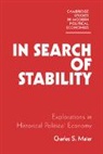 Charles S. Maier, Charles S. (Harvard University Maier, Suzanne Berger, Albert Hirschman - In Search of Stability