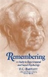 Frederic C. Bartlett, Sir Frederic Charles Bartlett, Bartlett Frederic C. - Remembering