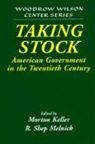Morton (Brandeis University Keller, Morton Melnick Keller, Morton Keller, Morton (Brandeis University Keller, R. Shep Melnick, R. Shep (Boston College Melnick... - Taking Stock