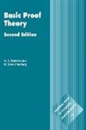 H. Schwichtenberg, Helmut Schwichtenberg, A. S. Troelstra, A. S. Schwichtenberg Troelstra, Anne S. Troelstra - Basic Proof Theory